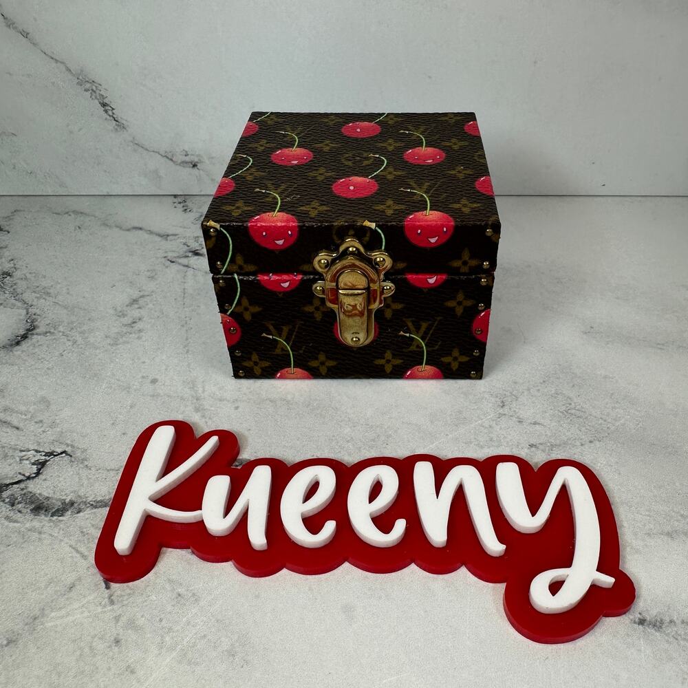 Louis Vuitton Cherry Trunk Case Ring Box Monogram Cerises Mini Vintage Murakami - Picture 2 of 14